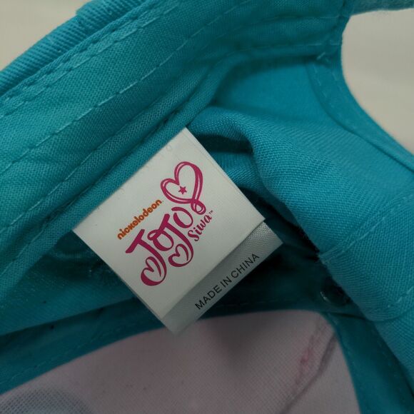 Nickelodeon JoJo Siwa Girl's Strapback Hat Blue Pink Size OSFM W/Tags - Picture 7 of 8